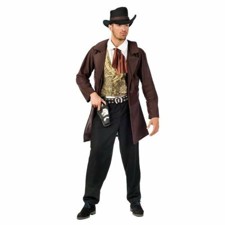 Costume per Adulti Limit Costumes cowboy 4 Pezzi Marrone