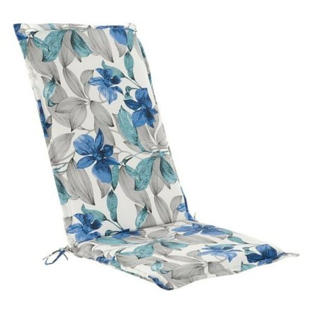 Cuscino per sedie DKD Home Decor Azzurro Multicolore 50 x 5 x 125 cm Made in Italy Global Shipping