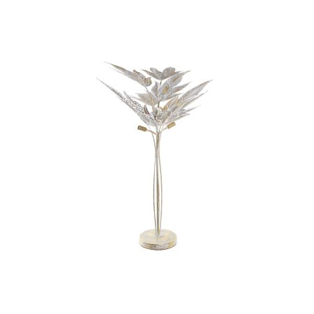 Lampada da Terra DKD Home Decor Grigio Metallo Tropicale Foglia della pianta (51 x 51 x 87 cm) Made in Italy Global Shipping