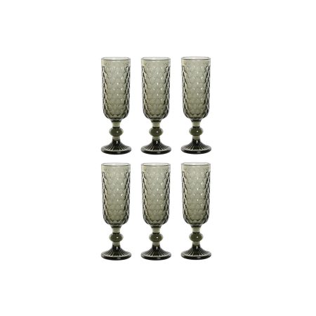 Set di Bicchieri Home ESPRIT Cristallo 150 ml (6 Unità)