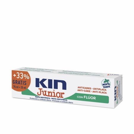 Dentifricio Kin Kin Junior Menta Anticarie 25 ml (100 ml)