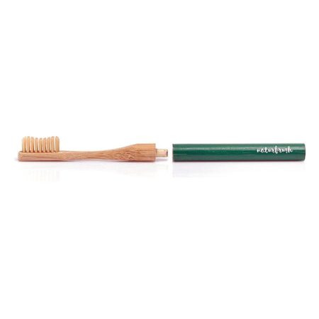 Spazzolino da Denti Headless Naturbrush cepillo dental natürbrush con cabezal intercambiable. Headless Verde Verde (1 Pezzi)