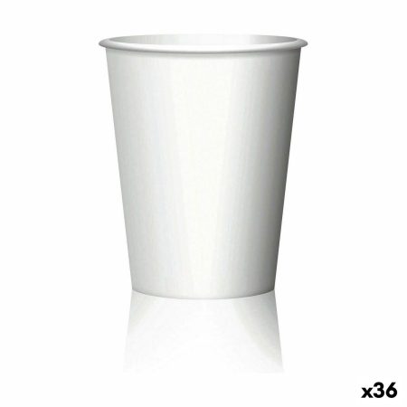 Set di Bicchierini da Chicchetto Algon Monouso Cartone Bianco 20 Pezzi 50 ml (36 Unità)