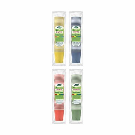 Set di Bicchierini da Chicchetto Algon Monouso Cartone Multicolore 40 Pezzi 50 ml (36 Unità)