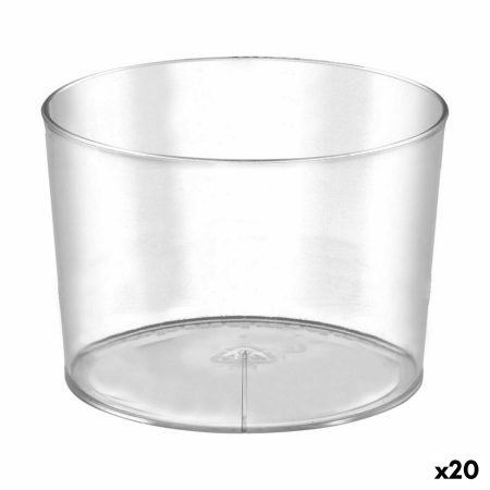 Set di bicchieri riutilizzabili Algon 230 ml Plastica 12 Pezzi (20 Unità)