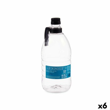 Bottiglia Con maniglia Nero Trasparente Plastica 2 L 11