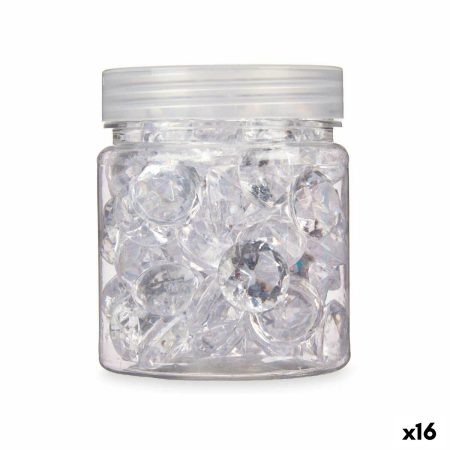 Pietre Decorative Diamante 150 g Trasparente (16 Unità) Made in Italy Global Shipping