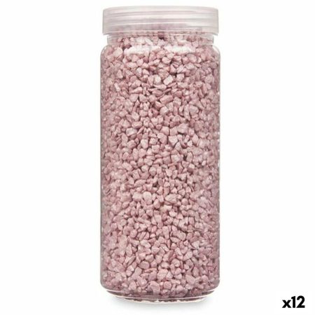 Pietre Decorative Rosa 2 - 5 mm 700 g (12 Unità) Made in Italy Global Shipping