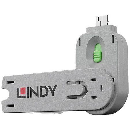 LINDY Chiave per porta USB-A Lindy 40621 accessorio del dispositivo di ingresso (USBTYPEAPORTBLOCKERKEYGREEN) Verde