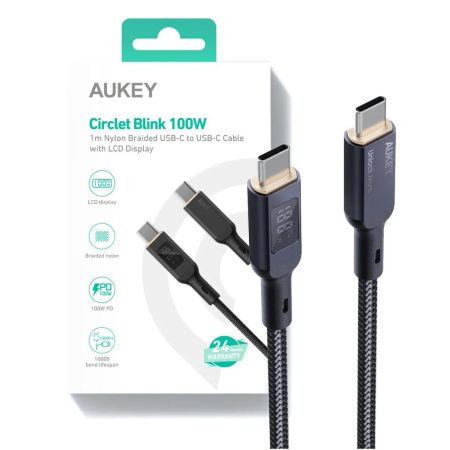 Cavo USB-C Aukey CB-MCC102 Nero 1