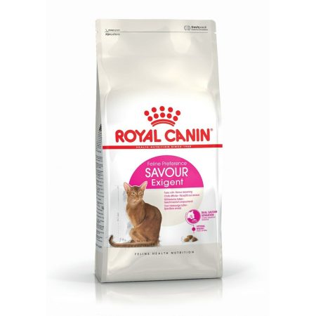 Cibo per gatti Royal Canin Savour Exigent Adulto Pollo Riso Mais Vegetale Uccelli 400 g Made in Italy Global Shipping