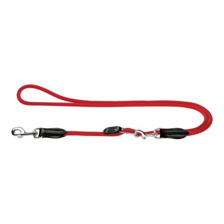 Guinzaglio per Cani Hunter FREESTYLE Rosso 200 cm Made in Italy Global Shipping