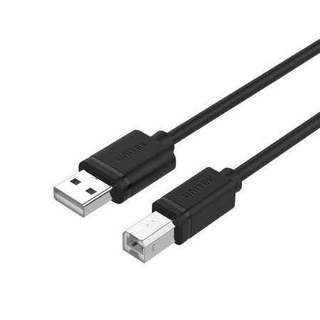 Cavo USB A con USB B Unitek Y-C421GBK Nero 5 m