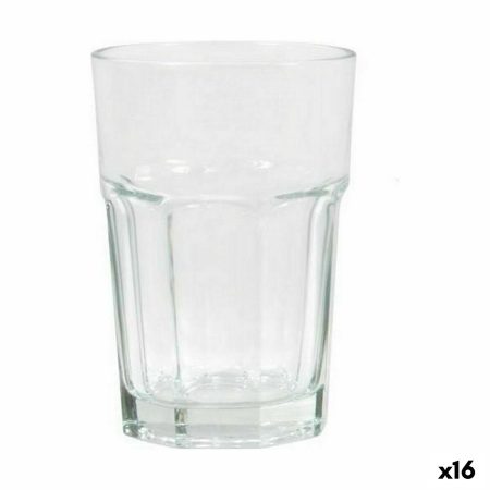 Set di Bicchieri LAV Aras 365 ml 3 Pezzi (16 Unità)