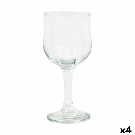 Set di Bicchieri LAV Nevakar Vino 200 ml Bianco 6 Pezzi (4 Unità)