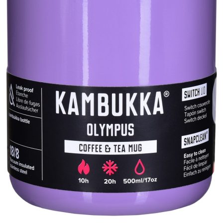 Thermos Kambukka Olympus Porpora Acciaio inossidabile 500 ml