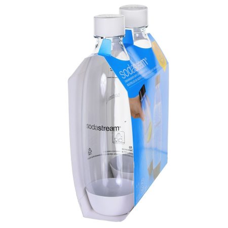 Bottiglia d'acqua sodastream                                 Bianco 1 L (2 Unità)