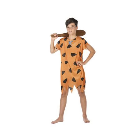 Costume per Bambini Cavernicolo Arancio (1 Pc)