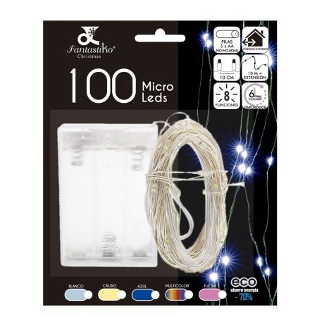 Striscia di luci IP20 LED Bianco 10 m Made in Italy Global Shipping