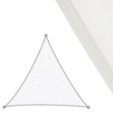 Vele parasole Tenda 3 x 3 m Bianco Polietilene 300 x 300 x 0