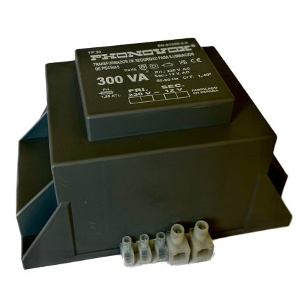 Trasformatore di sicurezza per l'illuminazione delle piscine PHONOVOX tp30300 300 VA 12 V 230 V 50-60 Hz 16