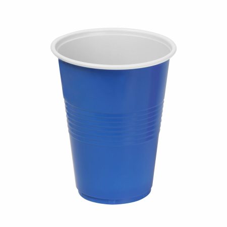 Set di bicchieri riutilizzabili Algon Azzurro 48 Unità 450 ml (10 Pezzi)