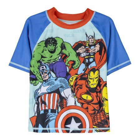 T-shirt da Bagno The Avengers Azzurro