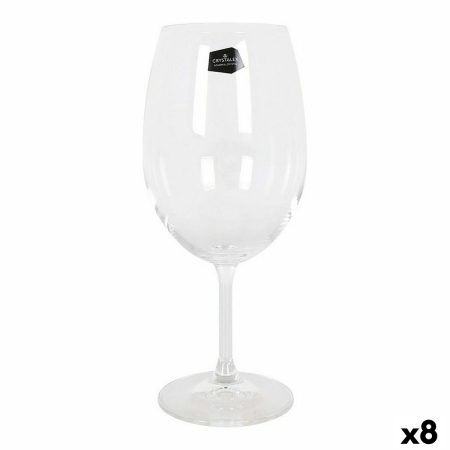 Calice per vino Crystalex Lara Trasparente Cristallo (6 Unità) (8 Unità) (540 cc)