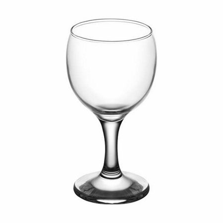 Set di Bicchieri Inde Misket 170 ml Bianco 6 Pezzi (4 Unità)