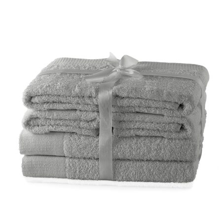 Asciugamano AMARI - AMELIAHOME colore grigio stile classico 2*70x140+4*50x100 AmeliaHome