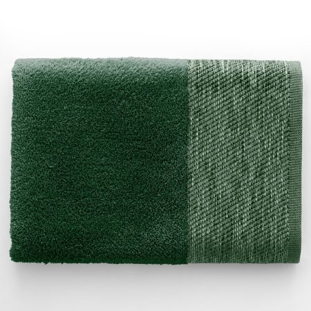Asciugamano ARIA colore verde bottiglia 70x140 ameliahome