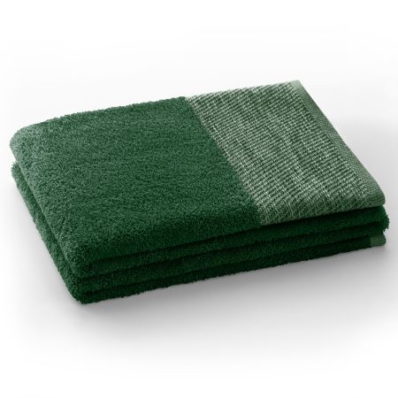Asciugamano ARIA colore verde bottiglia 70x140 ameliahome