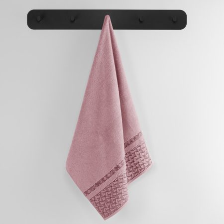 Asciugamano VOLIE colore cipria rosa 70x140 ameliahome