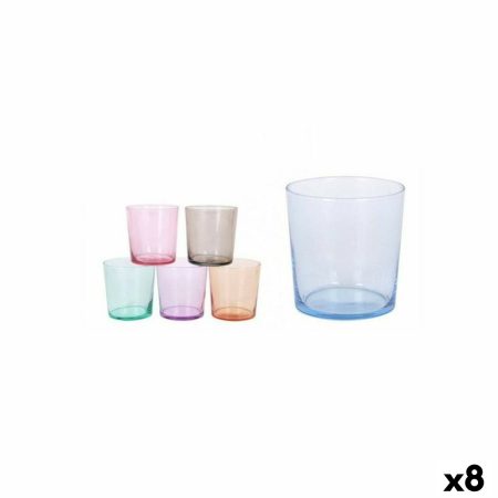 Set di Bicchieri LAV   Multicolore 345 ml 6 Pezzi (8 Unità)
