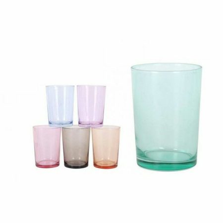 Set di Bicchieri LAV   Sidro Multicolore 520 ml (8 Unità)