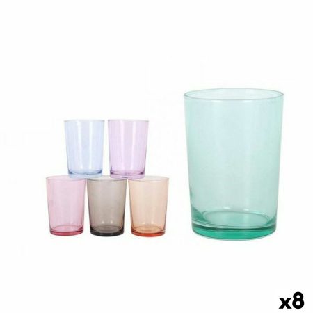 Set di Bicchieri LAV   Sidro Multicolore 520 ml (8 Unità)
