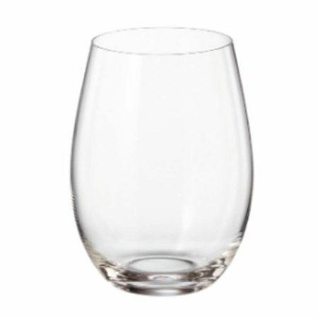 Set di Bicchieri Bohemia Crystal Clara 560 ml Cristallo 6 Pezzi (4 Unità)
