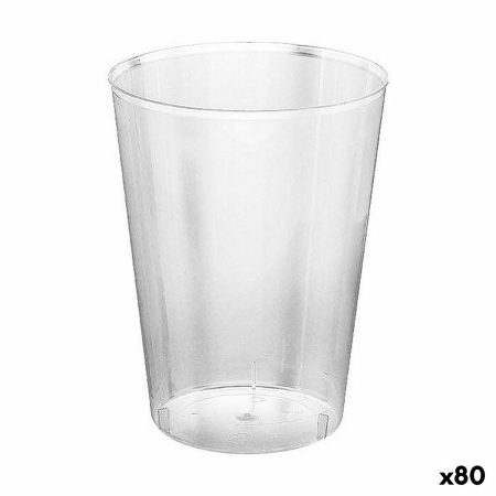 Set di bicchieri riutilizzabili Algon Sidro 4 Pezzi 500 ml (80 Unità)