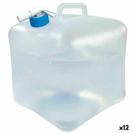 Bottiglia d'acqua Aktive Polietilene 10 L 22 x 26 x 22 cm (12 Unità)