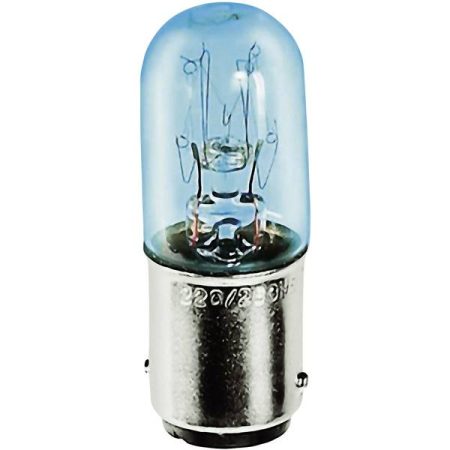 Barthelme 00122405 Mini lampadina tubolare 24 V 5 W BA15d Trasparente 1 pz.