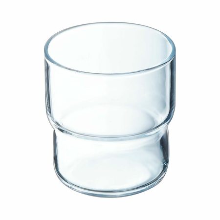 Set di Bicchieri Arcoroc Log Trasparente Vetro 220 ml 6 Pezzi