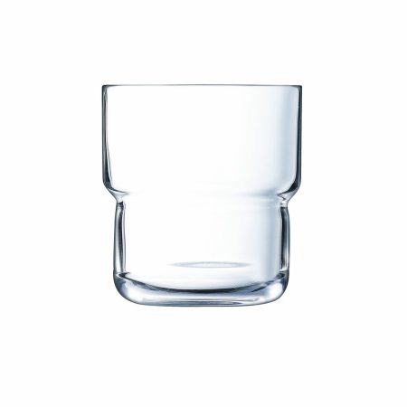 Set di Bicchieri Arcoroc Log Trasparente Vetro 220 ml 6 Pezzi