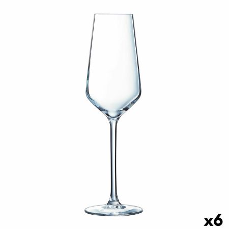 Calice da champagne Éclat Ultime Trasparente Vetro (21 cl) (Pack 6x)