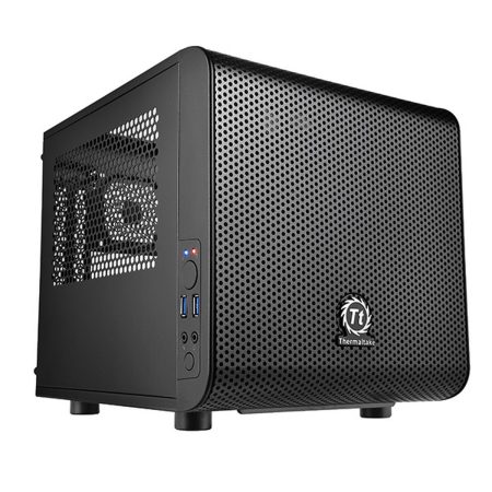 Case computer desktop ATX THERMALTAKE Core V1 Nero Made in Italy Global Shipping