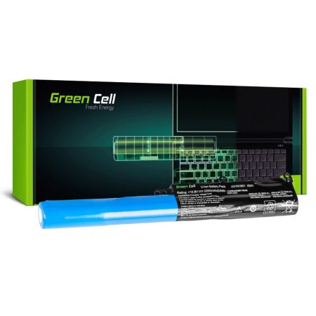 Batteria per Notebook Green Cell AS94 Azzurro Nero Nero/Blu 2200 mAh