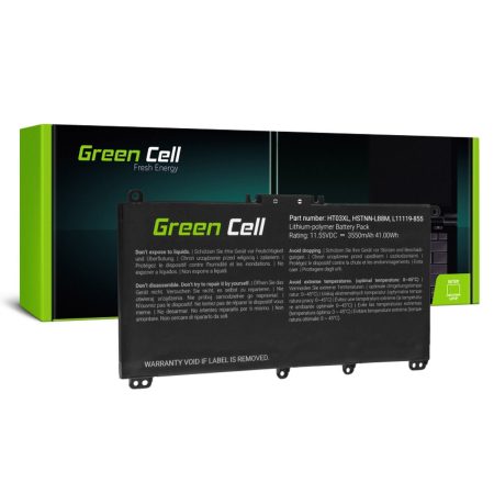 Batteria per Notebook Green Cell HP163 Nero 3400 mAh