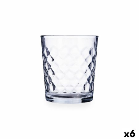 Bicchiere Quid Diamond Urban Trasparente Vetro 360 ml (6 Unità)