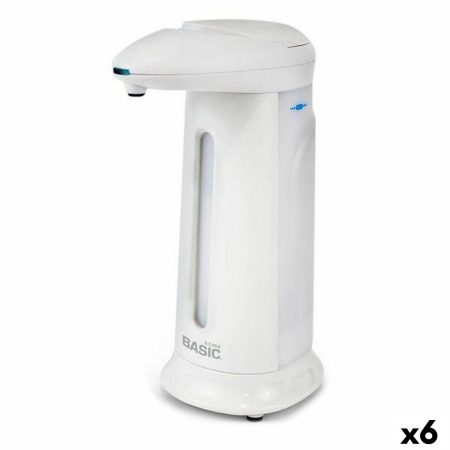 Dispenser per Sapone Automatico con Sensore Basic Home 350 ml (6 Unità) Made in Italy Global Shipping