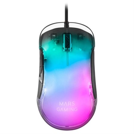Mouse Mars Gaming MMGLOW Multicolore Nero