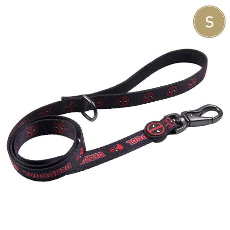 Guinzaglio per Cani Deadpool Nero S Made in Italy Global Shipping